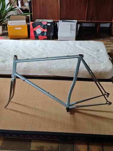 Cinelli curved seat tube - curved!,