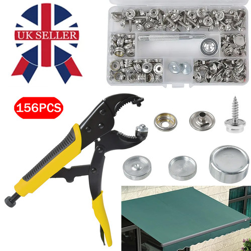 156pcs heavy duty snap - 156pcs,