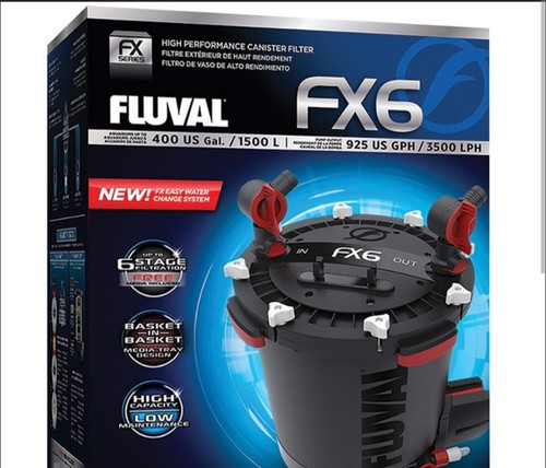 Fluval fx6 canister - fluval, filter
