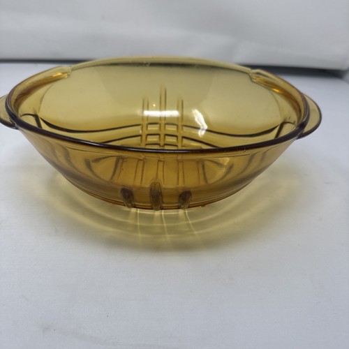 Art deco stolzle amber - art,
