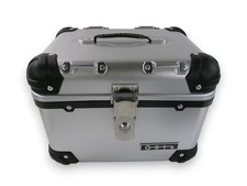Top Case 35 Litre Aluminium Design Complete Kit Universal with Mounting Plate