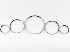 Cluster Dashboard Dial Gauge Rings Chrome For Mercedes Benz W140  R129 91-99