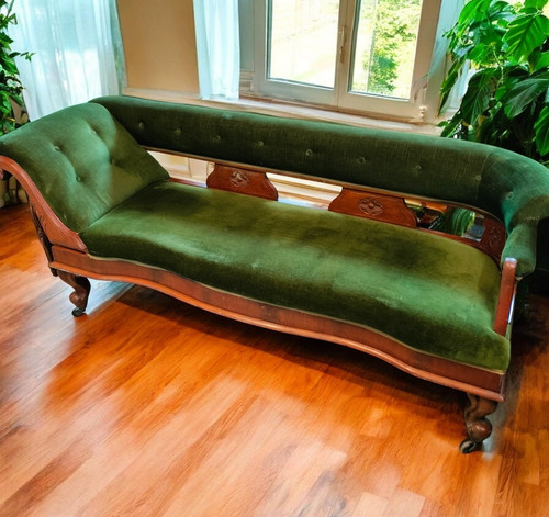 Victorian double ended chaise - victorian,