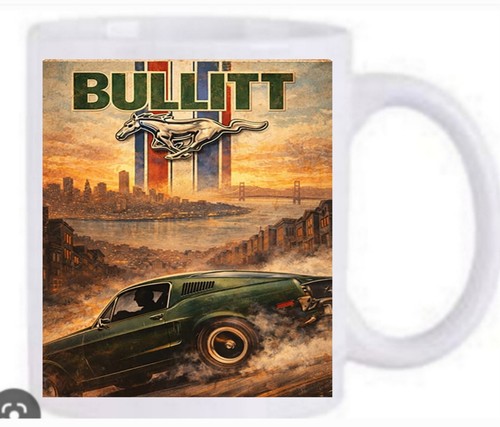 Bullet steve mcqueen film mug - bullet,