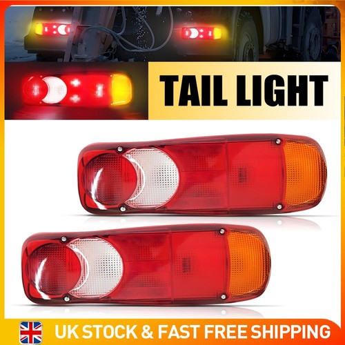 Rear tail light 12 24v - l+r, 12-24v