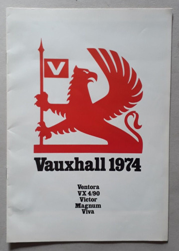 Vauxhall range brochure 1974 - brochure,