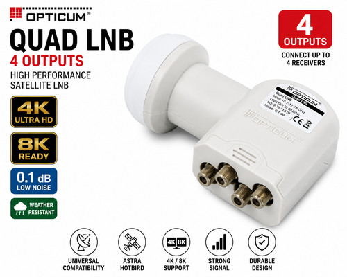 Opticum quad lnb - opticum,