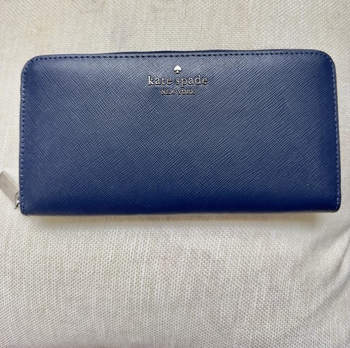 Kate spade navy blue - blue, leather
