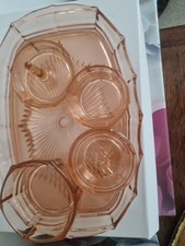 Vintage Glass Dressing Table