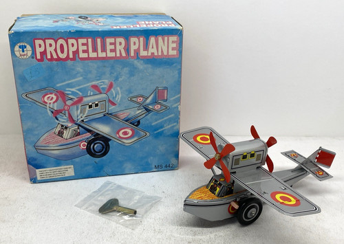 Vintage tinplate clockwork - tinplate,