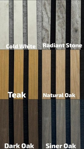 Oak acoustic wood wall - oak,