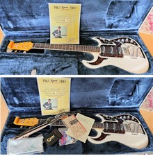2004 Burns “The Marvin” 1964 White – Serial Number 006X - Hard Case + Candy
