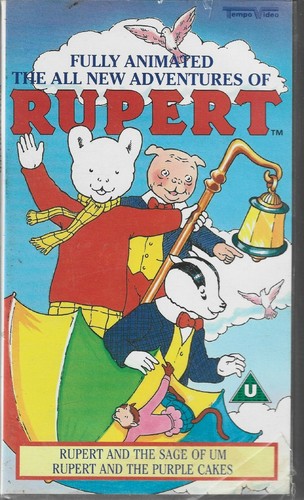 Rupert pal region vhs 99p - vhs,