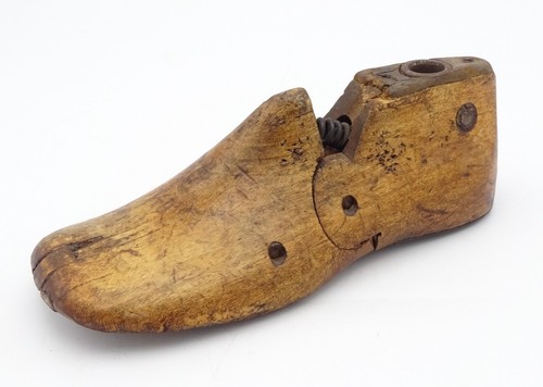 Antique wooden child - antique, child's