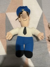 Vintage Postman Pat Stuffed Tv Character Soft Toy N