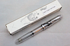NOODLERS TRIPLE TAIL CLEAR PISTON FLEX NIB FOUNTAIN PEN