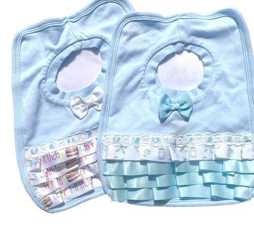 Baby set bibs spanish - of,