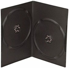 50 Double DVD Case 7mm Spine