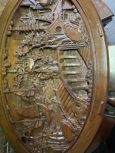Vintage hand carved chinese - vintage,