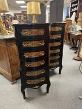 French Louis XV Boulle Inlay