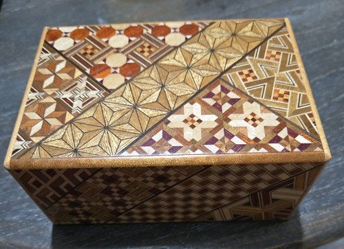 Japanese yosegi wooden secret - yosegi,