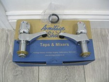 Armitage Shanks 3/4" Sandringham Bath or Basin Pillar Taps-Chrome- S7113AA *NEW*