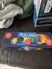FAMILY DICE Games PERUDO LIARS DICE BOARD Game COMPLETE VGC