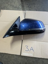 BMW 5 SERIES F10 2015 LCI Driver Side Right wing mirror Blue