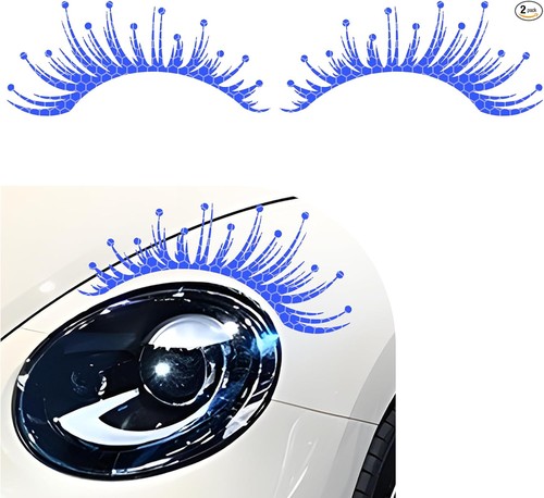 2pcs car headlight eyelashes - 2pcs,