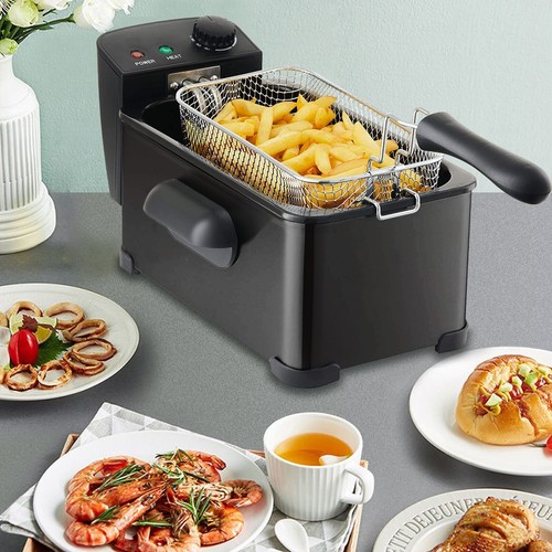 Deep fat fryer large litre - deep, 3.5