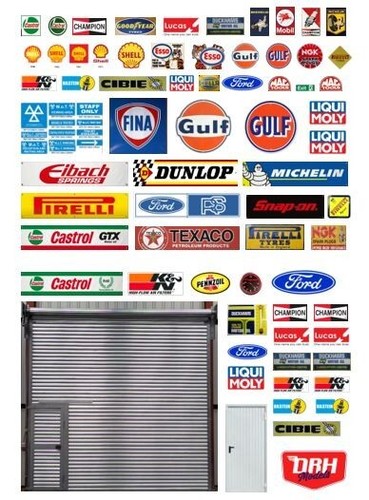Garage scene sign - garage,