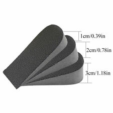 Men Women Invisible Height Increase Insoles Heel Lift Taller Shoe Inserts Pad CA