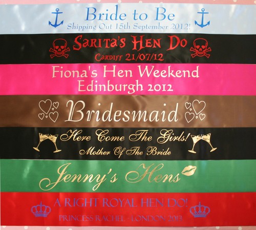 Personalised hen night party - personalised,