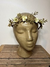 Handmade flower crown with