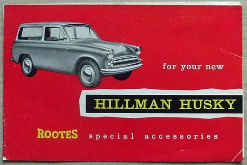 Hillman husky car accessories - hillman,