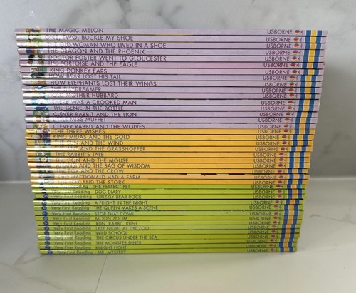 40x usborne first - 40x, reading