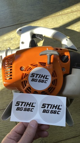 Stihl bg56c model - bg56c, badge