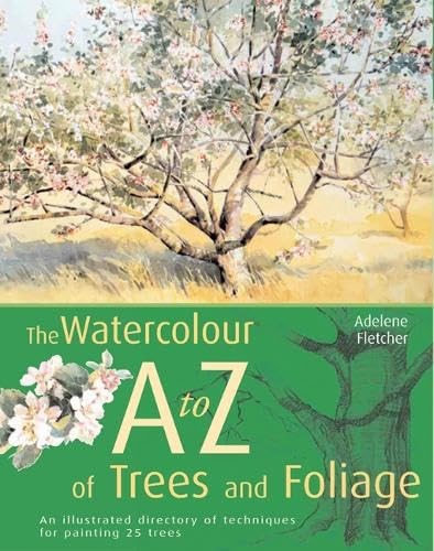 Watercolour of trees - watercolour,