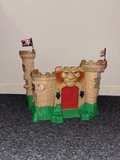 Rare great adventure fisherprice lion castle playset vintage 1998 lights& sounds
