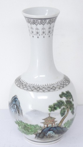 Chinese porcelain landscape - chinese,