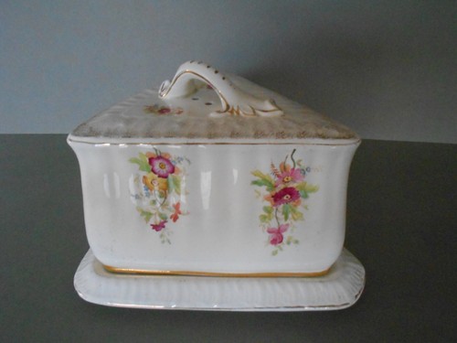 Antique large lidded victorian - lidded,