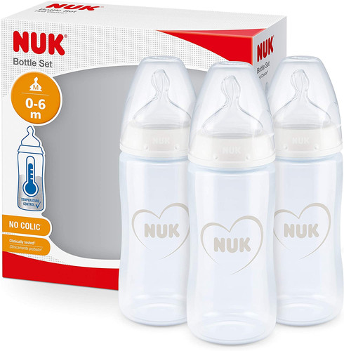 Nuk first choice baby bottles - nuk,