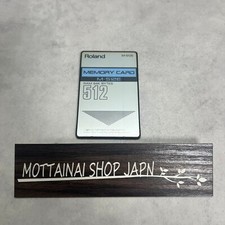 Roland Memory CARD M-512E RAM 64K Bytes Sound modules Equipment Music Tested GD!