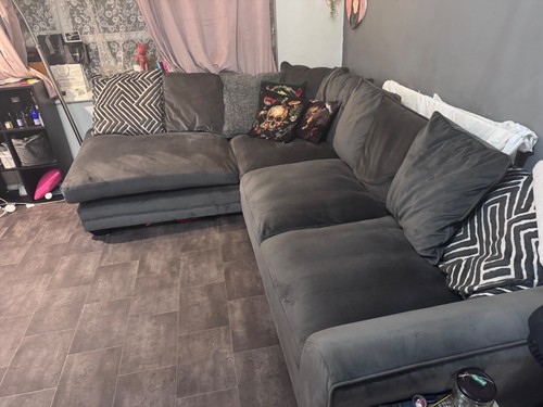 Dfs emelia corner sofa - emelia, grey