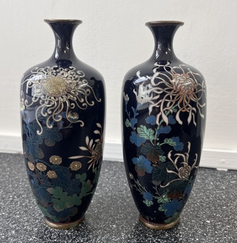 Pair antique japanese meiji - japanese,