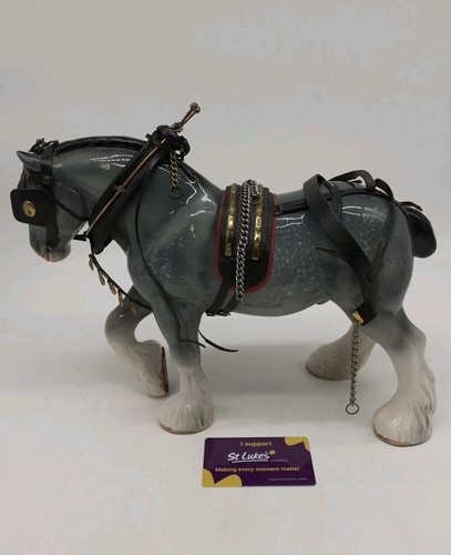 Sylvac clydesdale horse - sylvac,