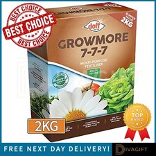GROWMORE ORGANIC ALL PURPOSE FERTILISER PLANT FOOD VEGETABLE FEED GROW MORE 2KG 