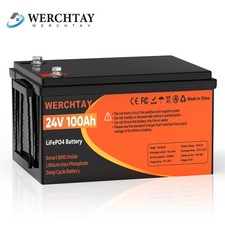24V 100Ah Lithium Battery