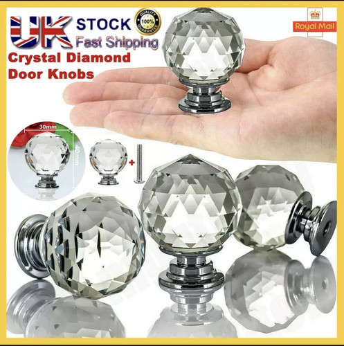 Clear crystal diamond - crystal,