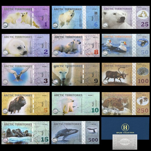 14pc arctic territories - 14pc, animal